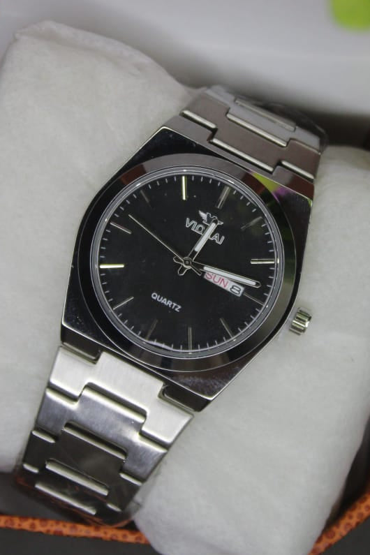 Viokai Elegance Round Watch - Scratch-Resistant Glass