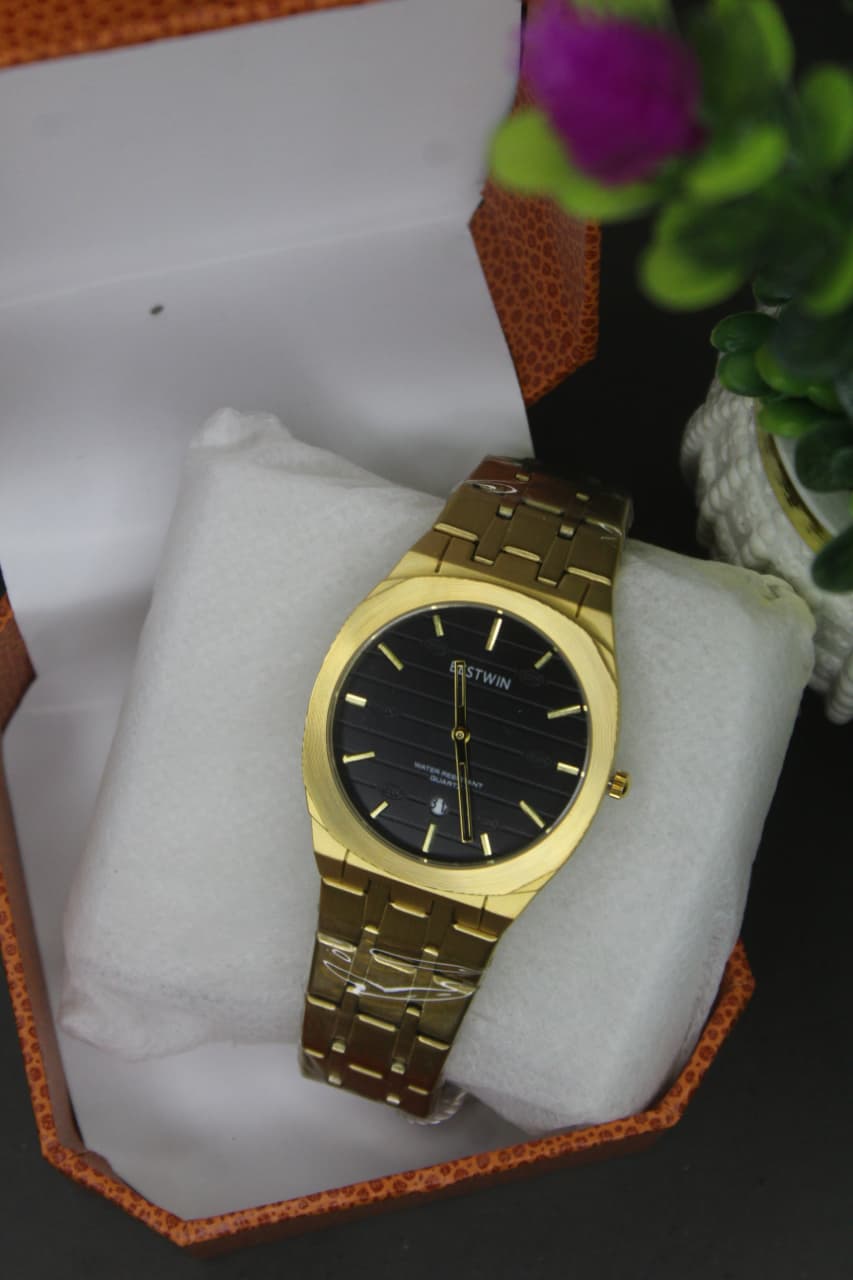 BestWin Elegant Slim Butterfly Lock Watch – Stainless Steel