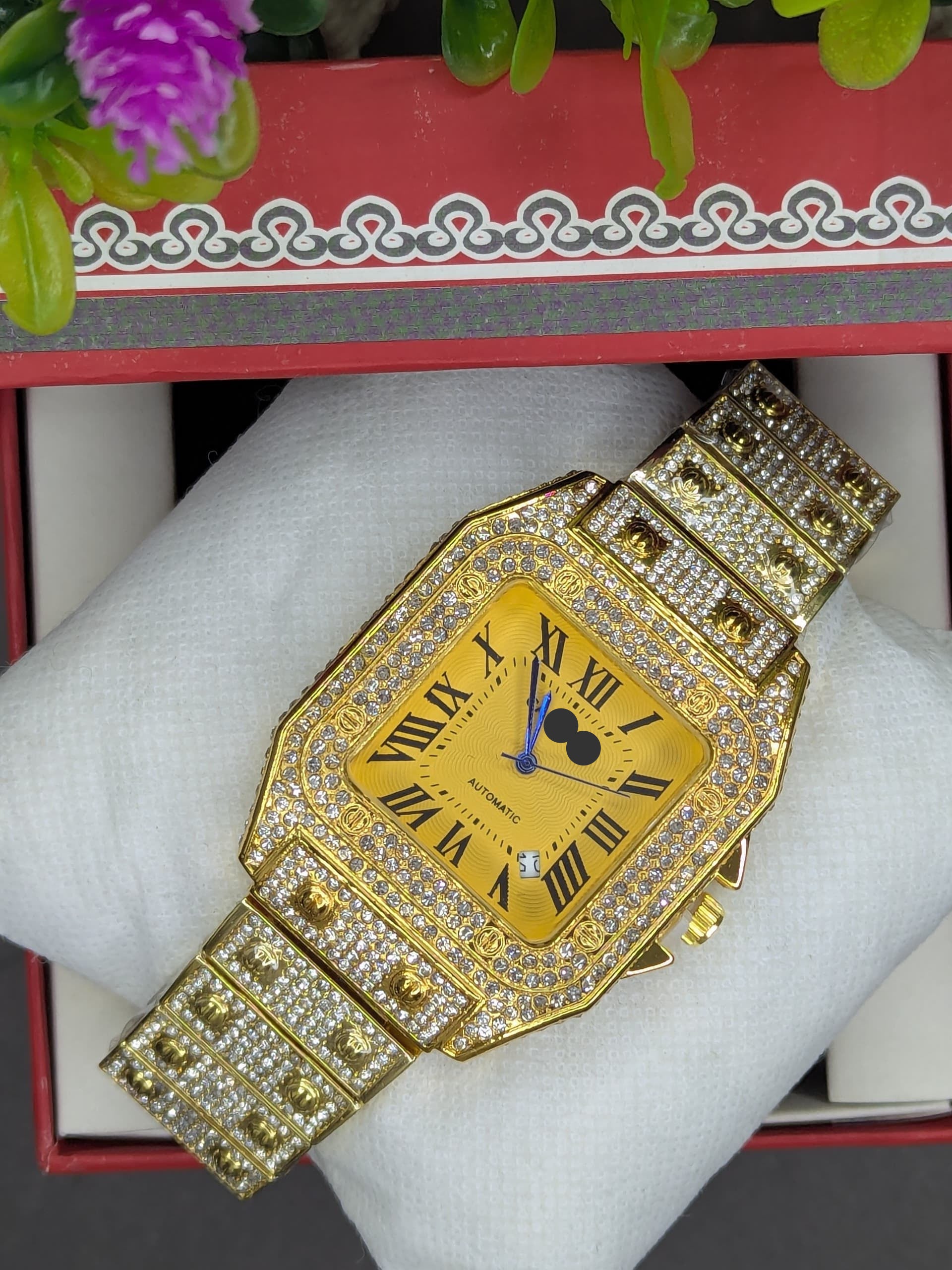 Luxury Weight Watch with Lasting Stones