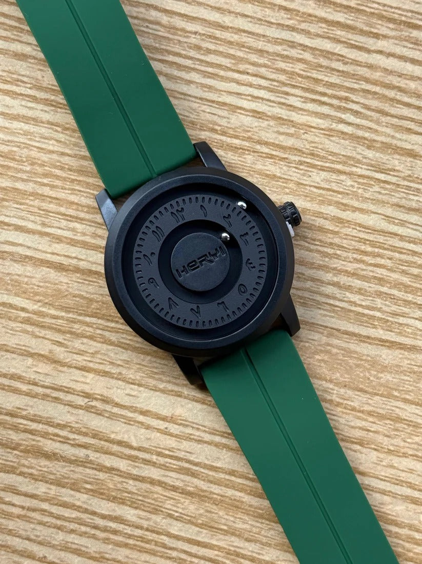 Revolutionary Bearing Watch – Silicon Straps & Pure Steel Case