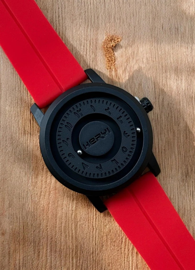 Revolutionary Bearing Watch – Silicon Straps & Pure Steel Case