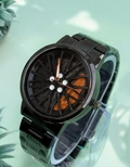 Tankre Wheel Watch Rotation Wheel - Luxury Men's Watch Stainless Steel Watch